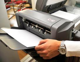Принтер печатает пустые листы