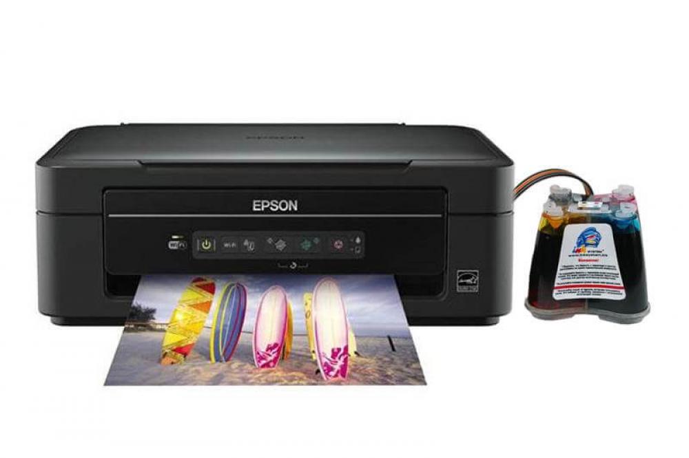 изображение МФУ Epson Stylus SX235W с СНПЧ - изображение 1