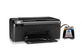 МФУ HP Photosmart B110b с СНПЧ