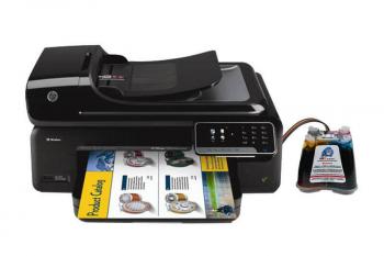 МФУ HP OfficeJet 7500A с СНПЧ