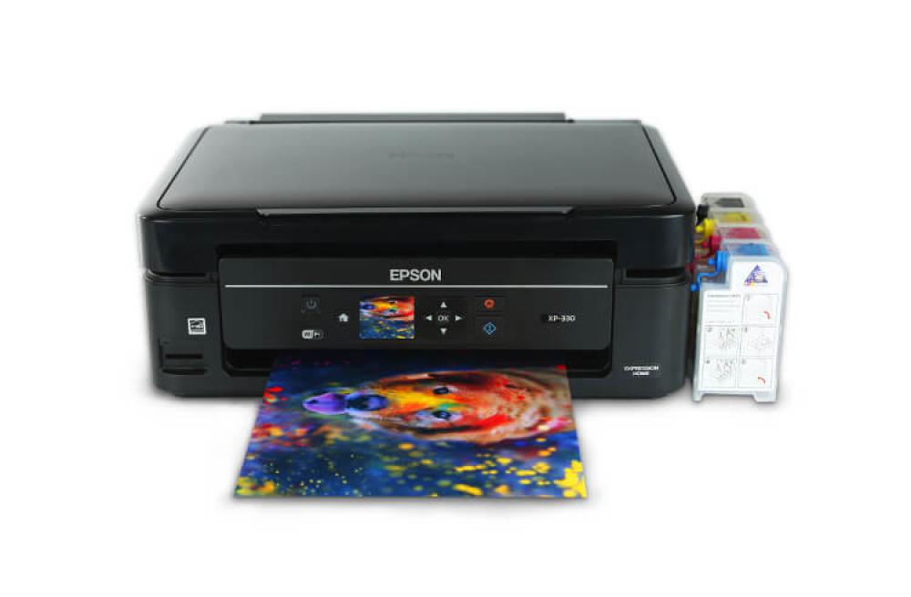 изображение МФУ Epson Expression Home XP-330 с СНПЧ - изображение 1