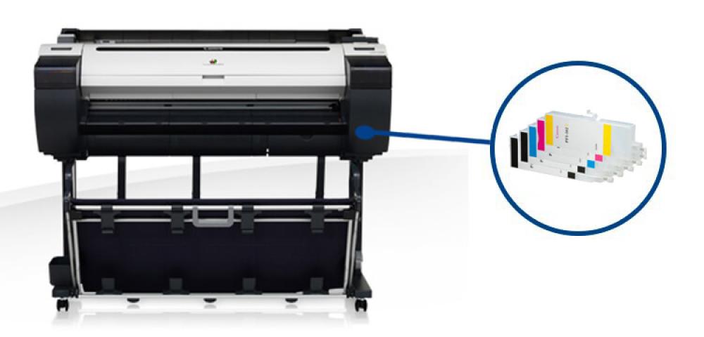 Плоттер Canon imagePROGRAF IPF785 с ПЗК со стендом изображение - изображение 1