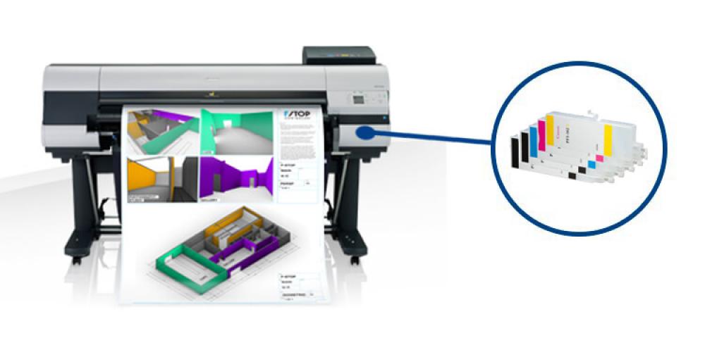 Плоттер Canon imagePROGRAF IPF830 с ПЗК изображение - изображение 1