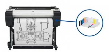 Плоттер Canon imagePROGRAF IPF780 с ПЗК со стендом Плоттер Canon imagePROGRAF IPF780 с ПЗК со стендом