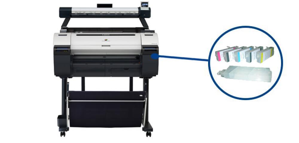 Плоттер Canon imagePROGRAF IPF670 MFP L24 с ПЗК изображение - изображение 1