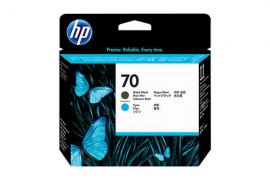 Печатающая головка HP 70 Matte Black and Cyan для моделей DesignJet Печатающая головка HP 70 Matte Black and Cyan для моделей DesignJet