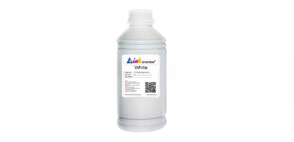 фото Текстильные чернила INKSYSTEM White, 1000 мл