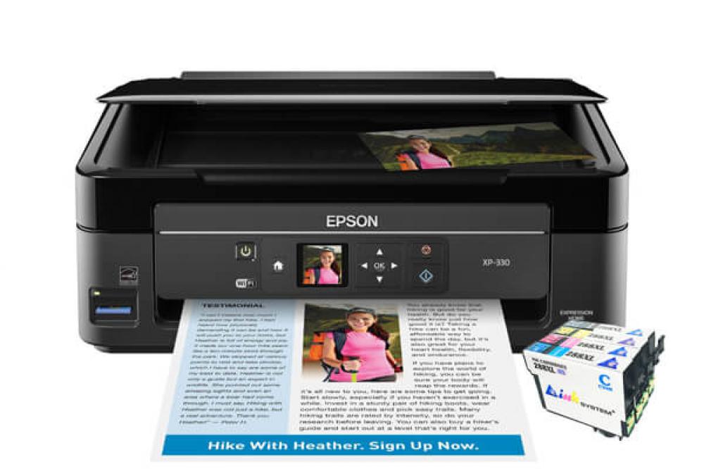 МФУ Epson Expression Home XP-330 с картриджами INKSYSTEM изображение - изображение 1