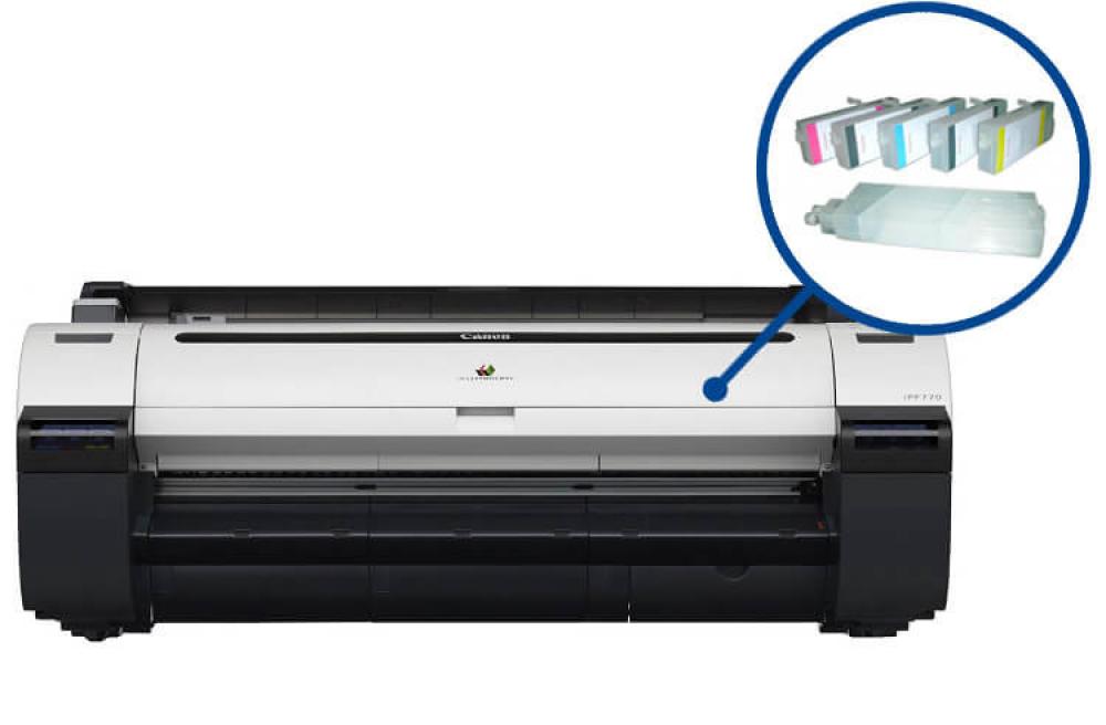 Плоттер Canon imagePROGRAF IPF770 с ПЗК (без стенда) изображение - изображение 1