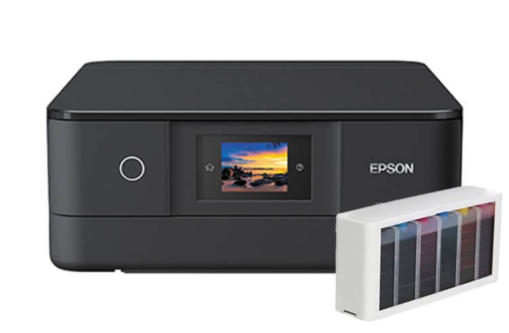 МФУ Epson Colorio EP-879AW/AB/AR с СНПЧ изображение - изображение 1
