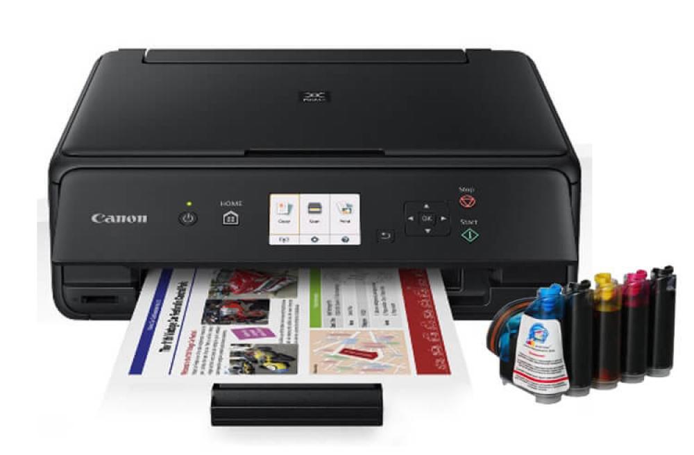МФУ Canon PIXMA TS5040 с СНПЧ и чернилами изображение - изображение 1