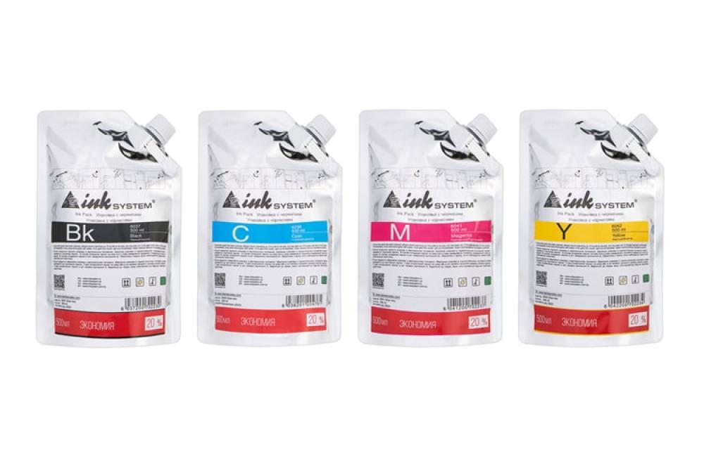 изображение Светостойкие чернила INKSYSTEM для фотопечати на Epson Expression Home XP-432, дой-пак 500мл (4 цвета) - изображение 1