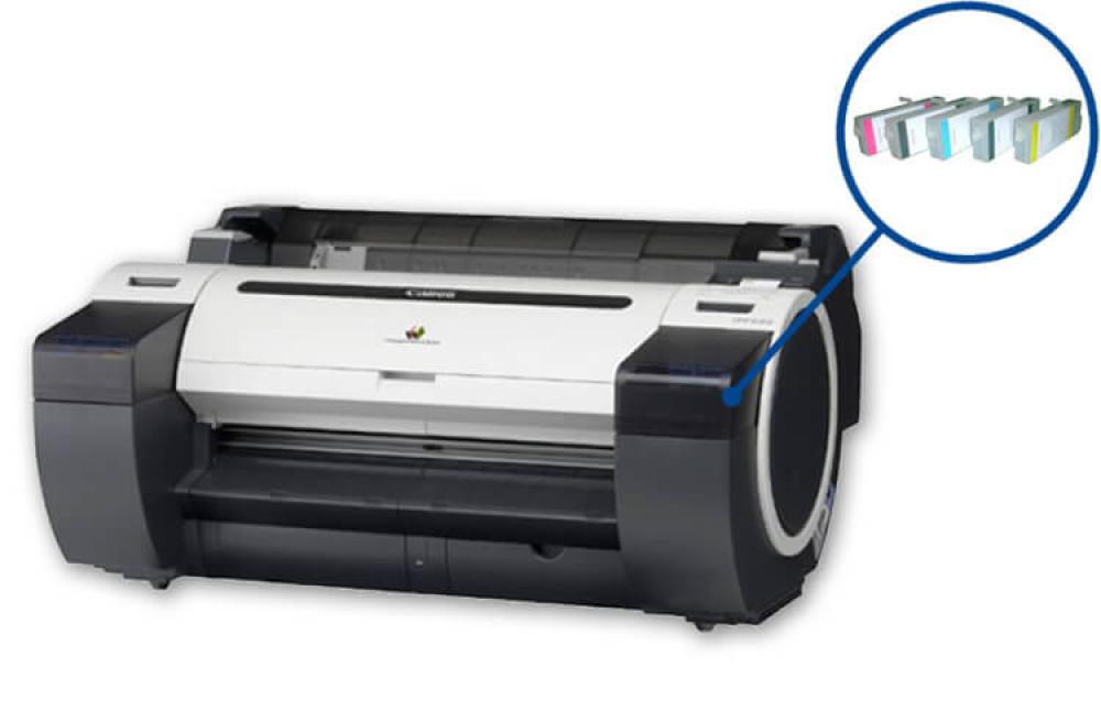 Плоттер Canon imagePROGRAF IPF680 с ПЗК и чернилами (без стенда) изображение - изображение 1