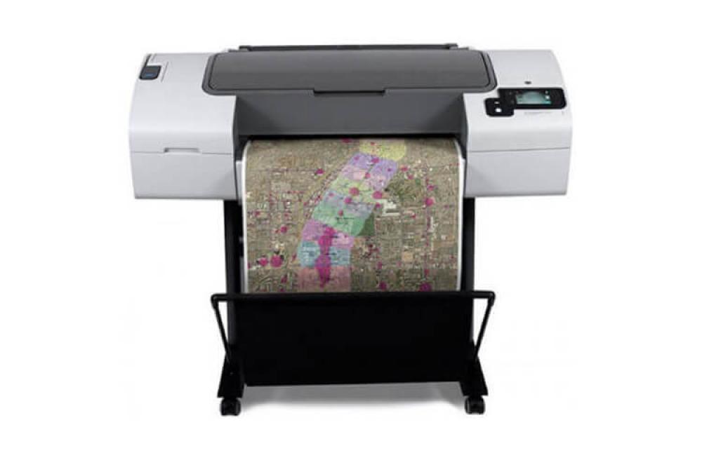 Плоттер HP DesignJet T790 PostScript с СНПЧ и чернилами изображение - изображение 1