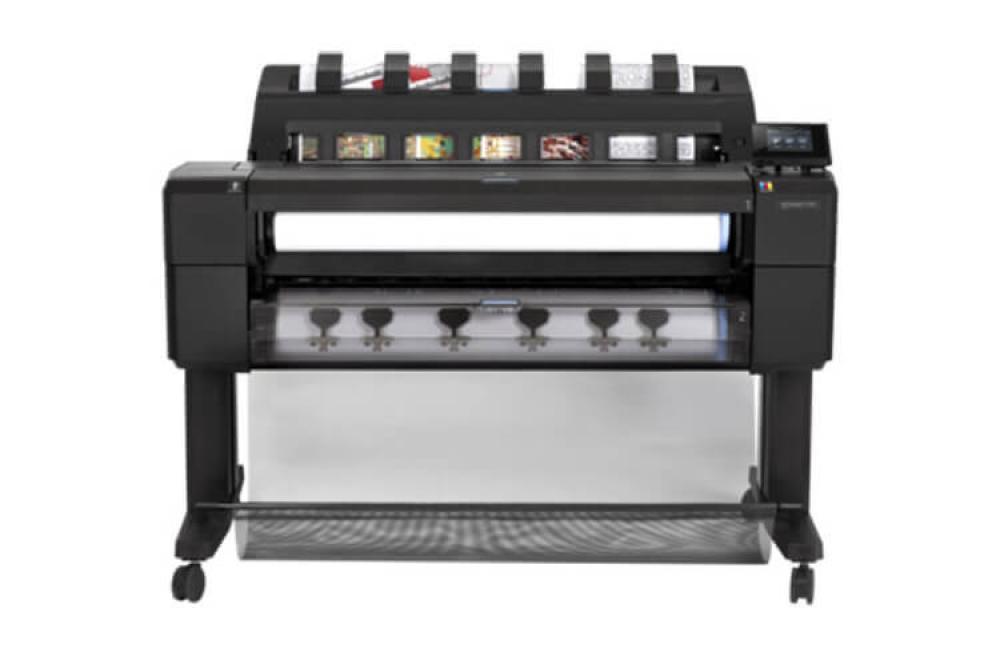 Плоттер HP DesignJet T1530 с СНПЧ и чернилами изображение - изображение 1
