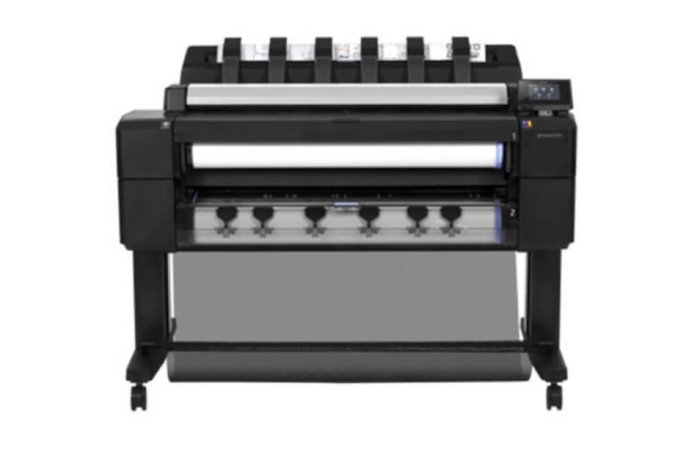 Плоттер HP DesignJet T2530 с СНПЧ и чернилами изображение - изображение 1