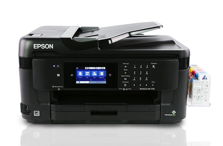 МФУ Epson WorkForce WF-7710DWF с СНПЧ МФУ Epson WorkForce WF-7710DWF с СНПЧ