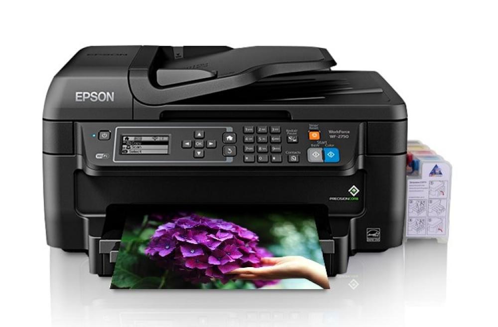 изображение МФУ Epson Workforce WF-2750 Refurbished с СНПЧ - изображение 1