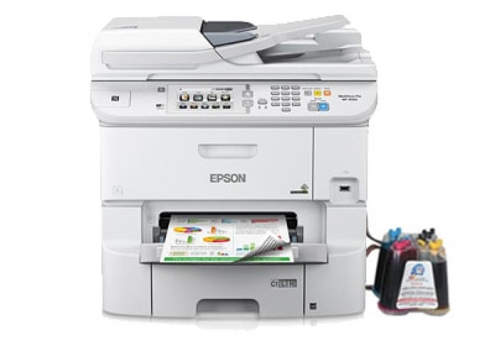 изображение МФУ Epson WorkForce Pro WF-6590 с СНПЧ - изображение 1