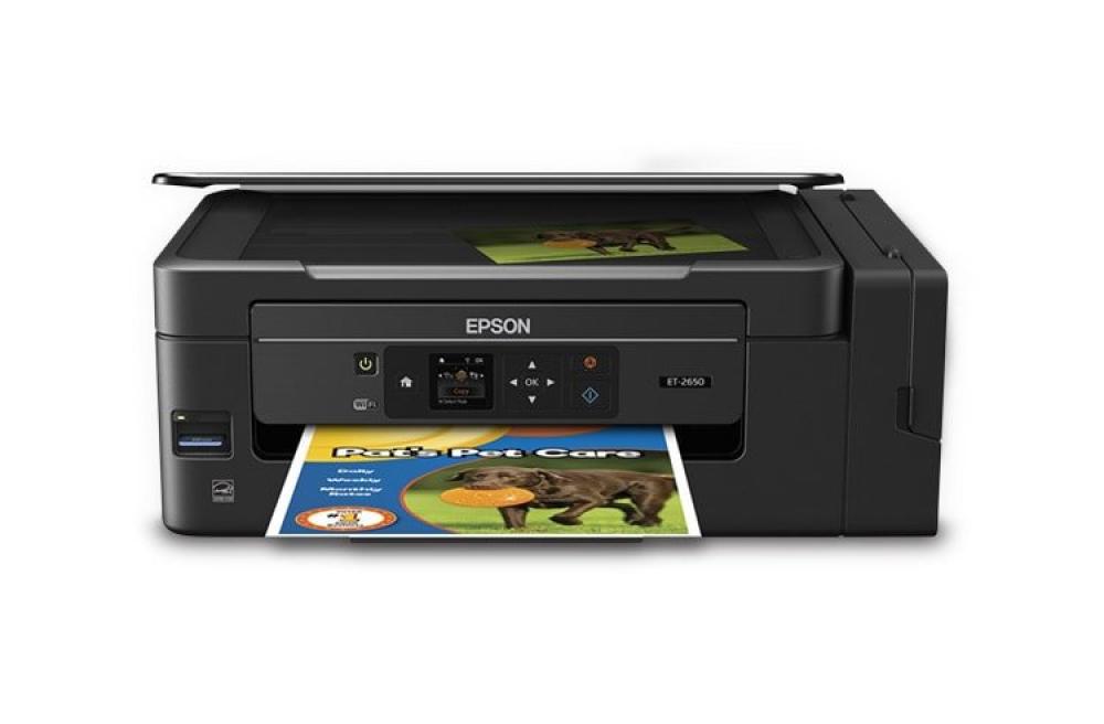 МФУ Epson Expression EcoTank ET-2650 с оригинальной СНПЧ и чернилами INKSYSTEM изображение - изображение 1