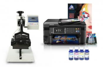 Кепочный термопресс INKSYSTEM B-01 и МФУ Epson WF-3620 с набором для сублимационной печати Кепочный термопресс INKSYSTEM B-01 и МФУ Epson WF-3620 с набором для сублимационной печати