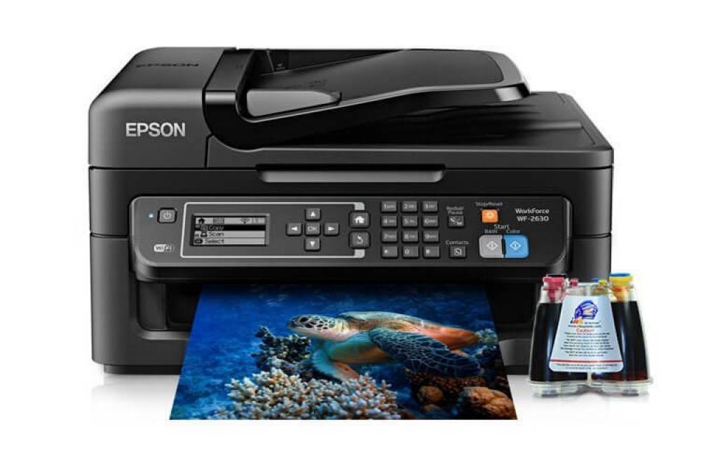 МФУ Epson Workforce WF-2630 с СНПЧ и сублимационными чернилами изображение - изображение 1