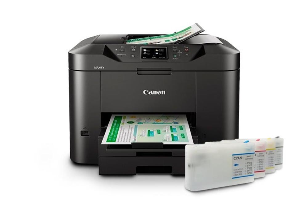 МФУ Canon MAXIFY MB2750 с ПЗК и чернилами изображение - изображение 1