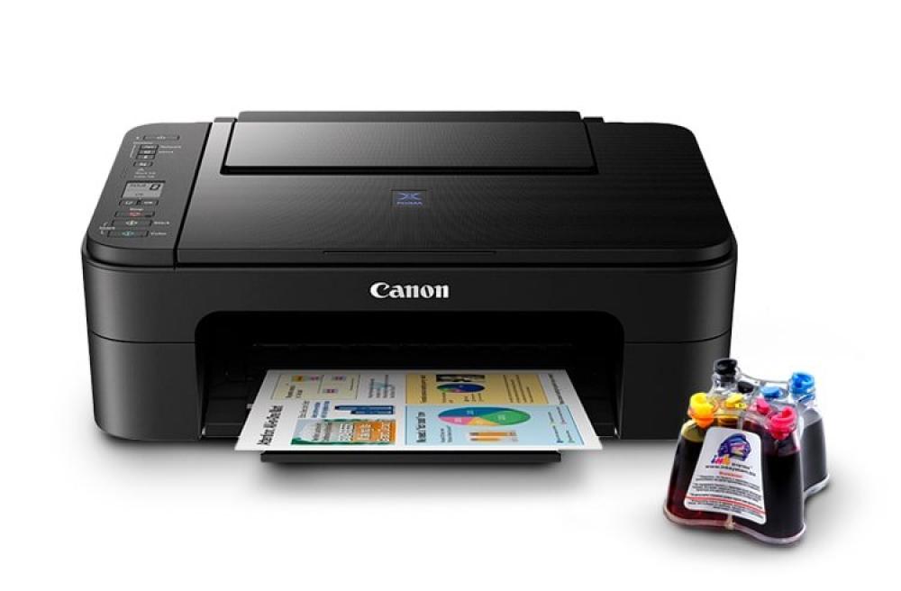 МФУ Canon PIXMA E3140 с СНПЧ и чернилами изображение - изображение 1