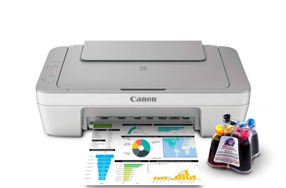 МФУ Canon PIXMA MG2550 с СНПЧ и чернилами изображение - изображение 1