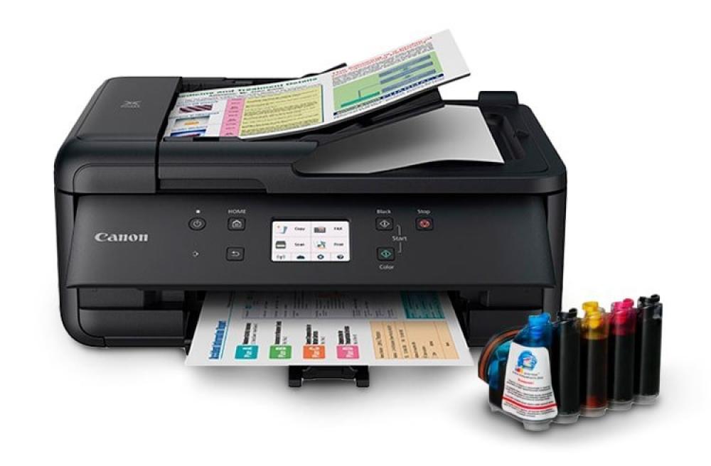 МФУ Canon PIXMA TR7540 с СНПЧ и чернилами изображение - изображение 1