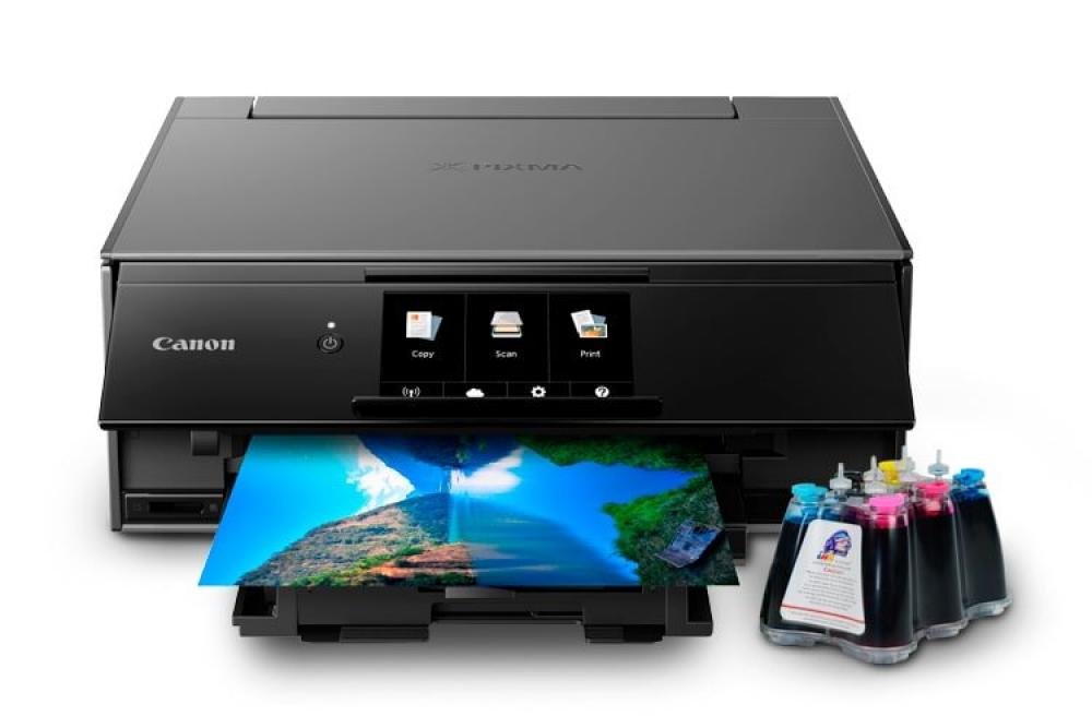 МФУ Canon PIXMA TS9140 с СНПЧ и чернилами изображение - изображение 1