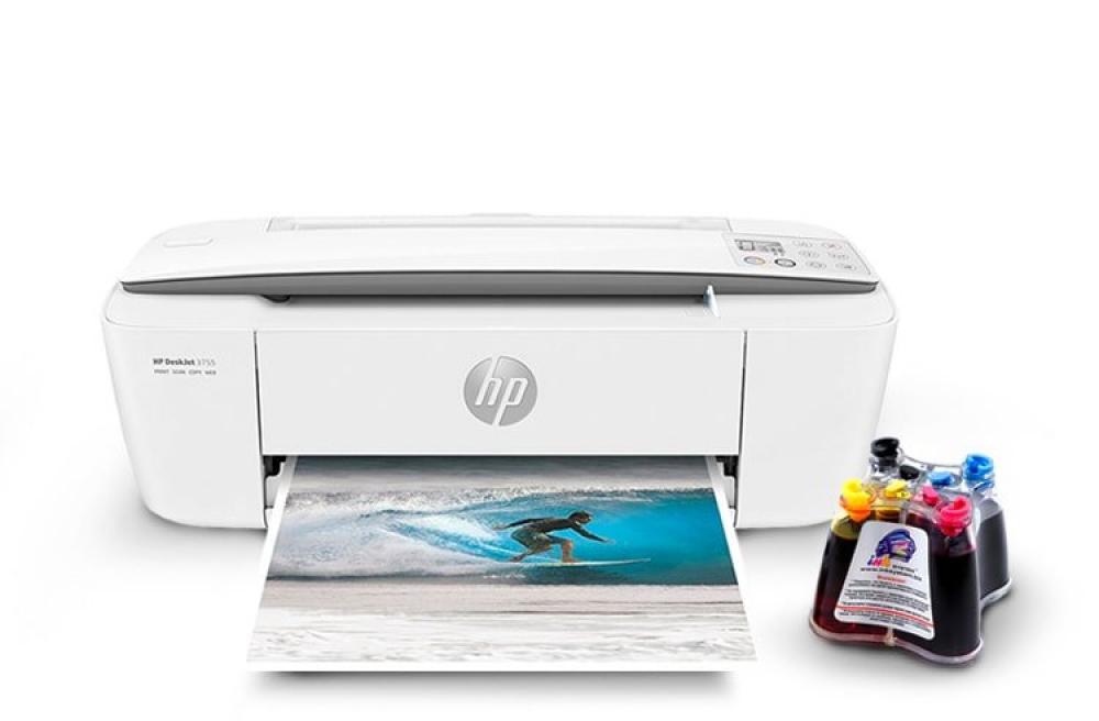 МФУ HP DeskJet Ink Advantage 3775 с СНПЧ и чернилами изображение - изображение 1