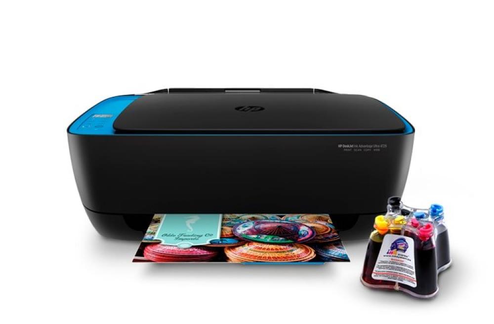 МФУ HP DeskJet Ink Advantage Ultra 4729 с СНПЧ и чернилами изображение - изображение 1