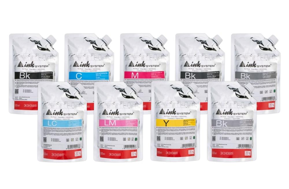 изображение Комплект ультрахромных чернил INKSYSTEM для Epson SC-P8000, 500 мл. (9 цветов) - изображение 1