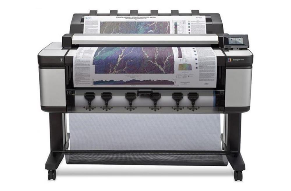 Плоттер HP DesignJet T3500 36" с СНПЧ и чернилами изображение - изображение 1