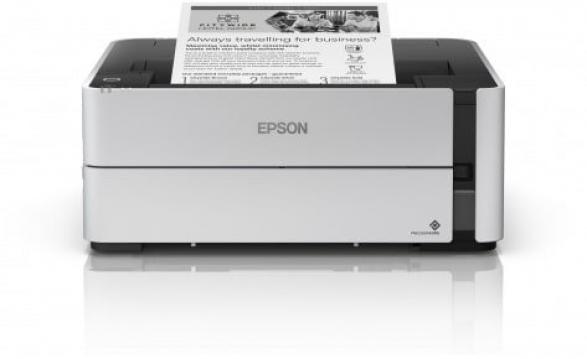 Принтер Epson M1140 с оригинальной СНПЧ и чернилами изображение