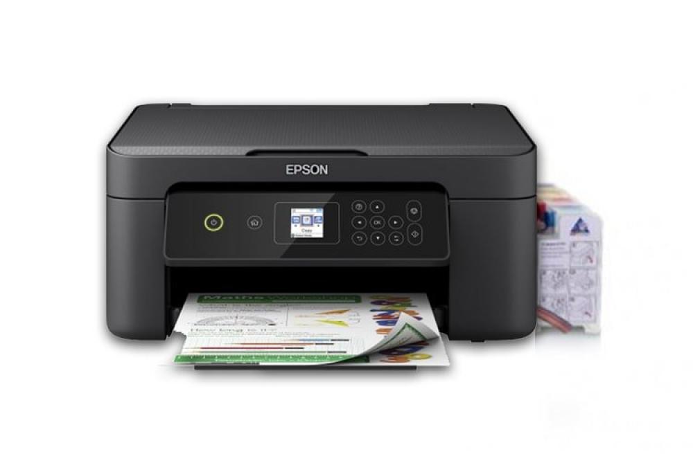 изображение МФУ Epson Expression Home XP-3105 с СНПЧ и чернилами - изображение 1