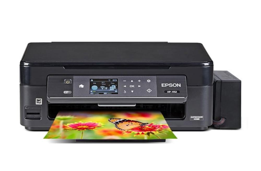 изображение МФУ Epson Expression Home XP-452 с БСНПЧ и чернилами INKSYSTEM - изображение 1