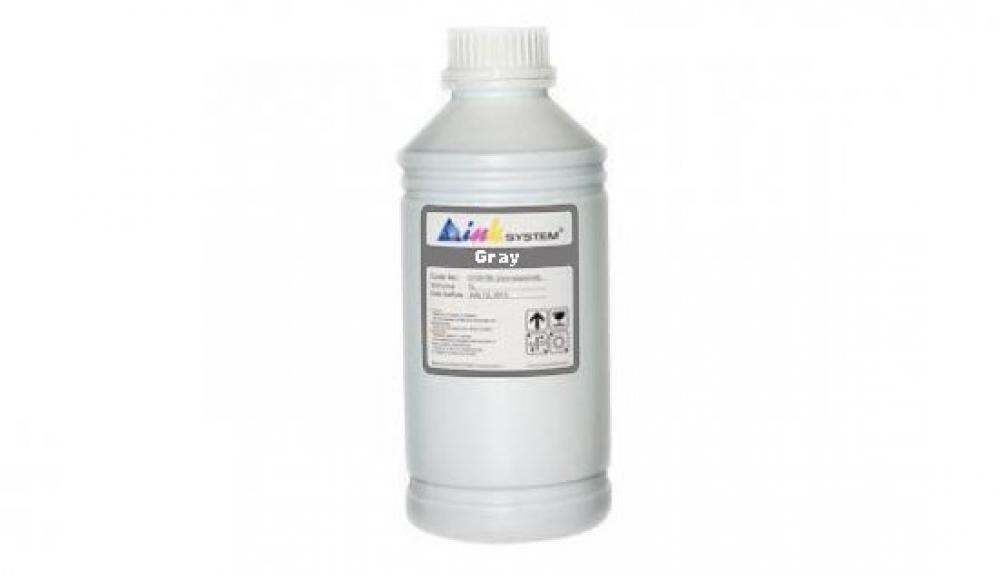 Фоточернила INKSYSTEM Gray 1000 мл для HP T610/T790/T795/T1100/T1700/T2300 изображение