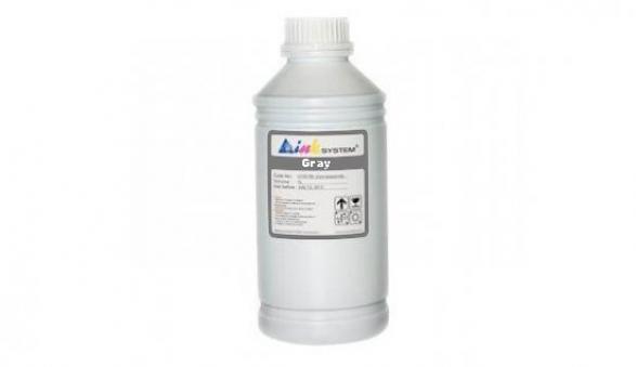 Фоточернила INKSYSTEM Gray 1000 мл для HP T610/T790/T795/T1100/T1700/T2300 изображение