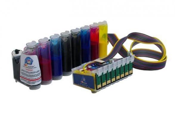 Бесчиповая СНПЧ Epson SureColor SC-P400/P405/P407/P408 (100 ml) (Ключ прошивки в комплекте) изображение