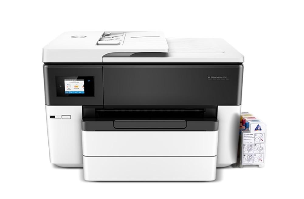 МФУ HP OfficeJet Pro 7740 с СНПЧ и чернилами изображение - изображение 1