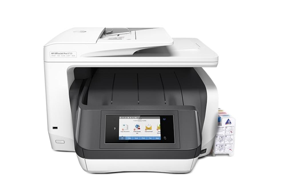 МФУ HP OfficeJet Pro 8730 с СНПЧ и чернилами изображение - изображение 1