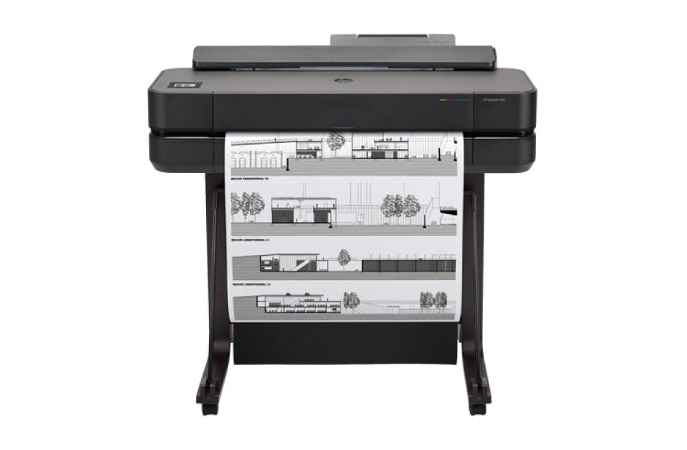 Плоттер HP Designjet T650 24" с СНПЧ и чернилами изображение - изображение 1
