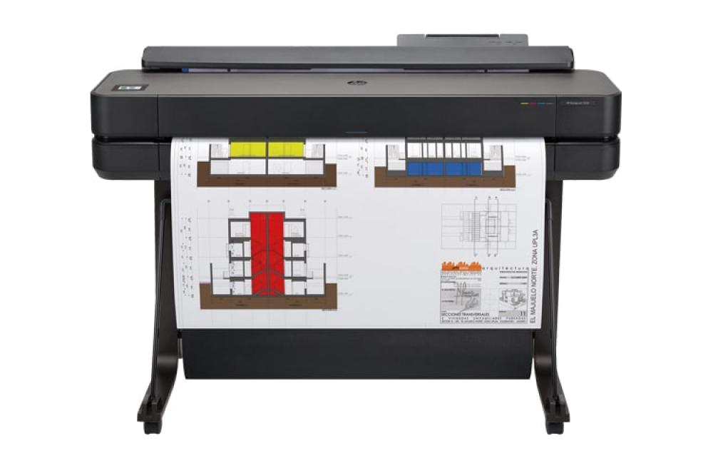 Плоттер HP Designjet T650 36" с СНПЧ и чернилами изображение - изображение 1