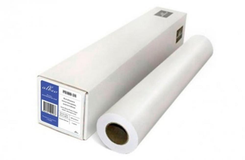 Бумага Albeo InkJet для плоттеров 80г/м2 (914мм), 45 метров, мультипак 6 рулонов (Z80-36-6) изображение - изображение 1