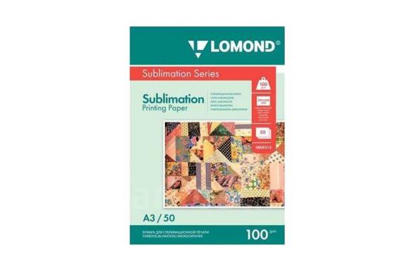 Сублимационная бумага  Lomond Sublimation A3 (100g) 50 листов (0809315) изображение