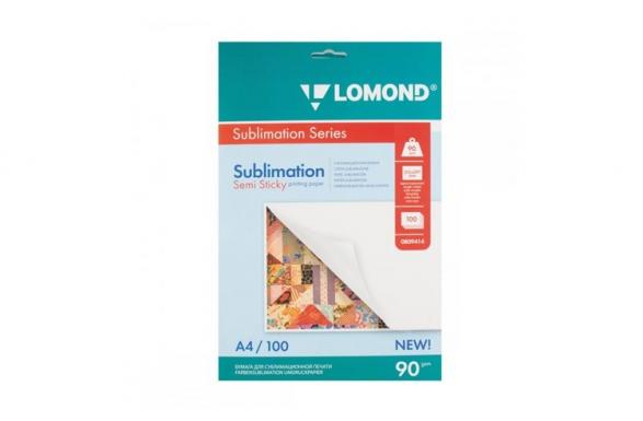 Сублимационная бумага Lomond Sublimation A4 (100g) 100 листов, липкая (809414) изображение