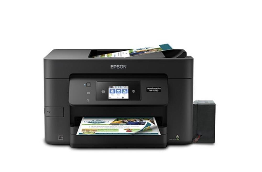 изображение МФУ Epson WorkForce Pro WF-4720DWF с БСНПЧ и чернилами INKSYSTEM - изображение 1