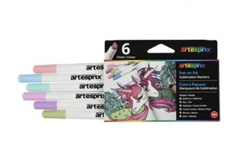 Набор фломастеров для ткани Artesprix пастельные цвета изображение - изображение 1